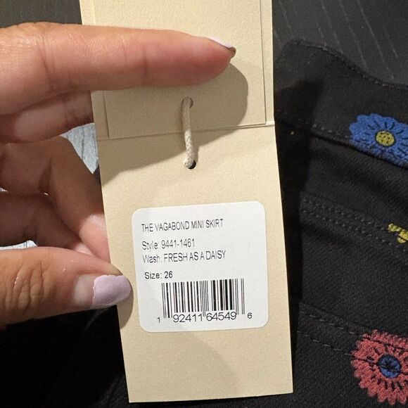 MOTHER The Insider High Rise Ankle Jeans in Fresh As A Daisy Size 26 - Picture 8 of 9